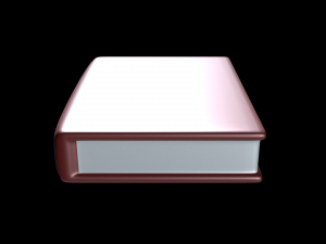 church book set 3Dモデル