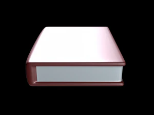 набор церковных книг 3D Модель