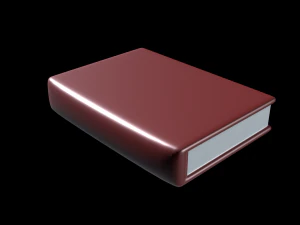 набор церковных книг 3D Модель