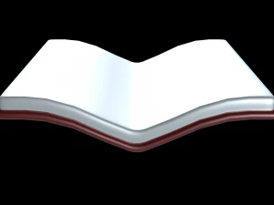 набор церковных книг 3D Модель