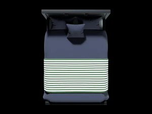 modern bed 2 3D Model