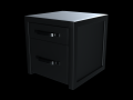 modern nightstand Model 3D
