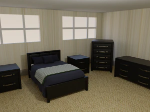 bedroom asset pack 2 3D Model