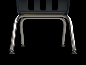 school classroom student chair 2 Model 3D