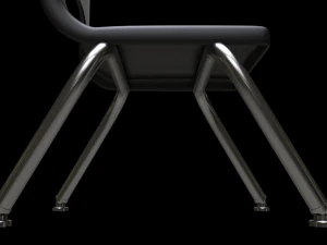 school classroom student chair 3 3D Model