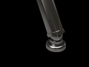 school classroom student chair 3 3D Model
