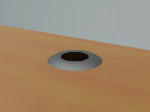 school classroom teachers desk 3D Model