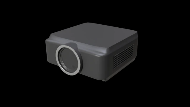классный проектор 1 3D Модель .c4d .max .obj .3ds .fbx .stl .blend