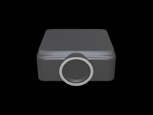 classroom projector 1 3D Model