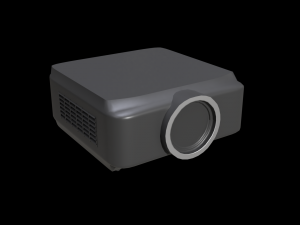 classroom projector 1 3D Model