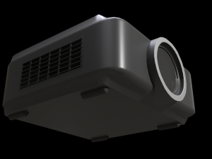 classroom projector 1 3D Model