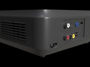 classroom projector 1 3D Model
