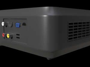 classroom projector 1 3D Model