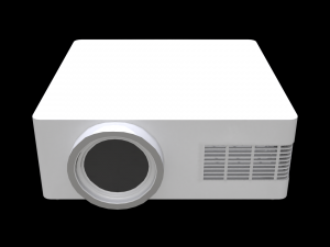 classroom projector 2 3D-Modell