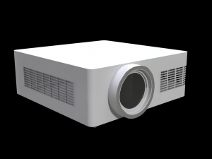 classroom projector 2 3D-Modell