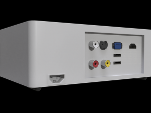 classroom projector 2 3D-Modell
