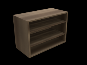 classroom bookshelf 3D 모델