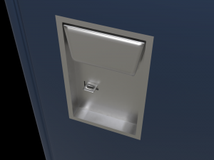 school locker set Model 3D