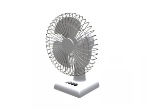 household table fan 3D Model