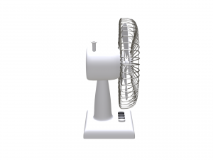 household table fan 3D Model