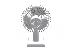 household table fan 3D Model