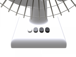 household table fan 3D Model