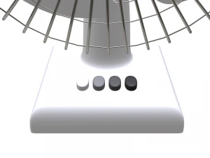 household table fan 3D Model