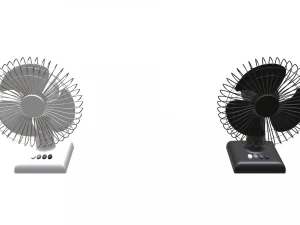 household table fan 3D Model