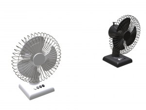 household table fan 3D Model
