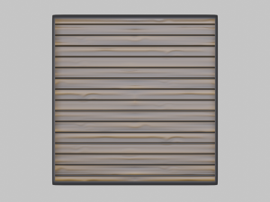 restaurant single table Modelo 3D