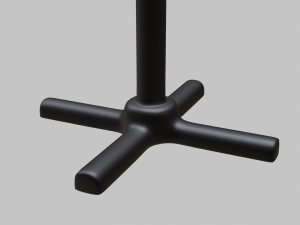 restaurant single table Modelo 3D