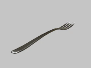 restaurant silverware set 3D Model