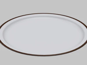restaurant silverware set 3D Model