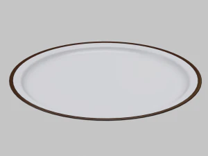 restaurant silverware set 3D Model