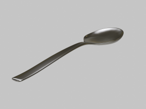 restaurant silverware set 3D मॉडल