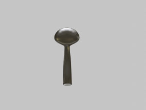 restaurant silverware set 3D मॉडल
