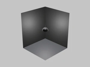 restaurant hanging lamp 3D Model