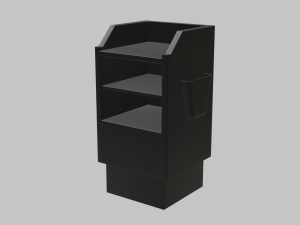 restaurant hostess stand 3D Model