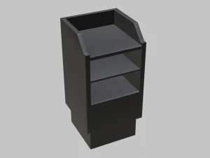 restaurant hostess stand 3D Model