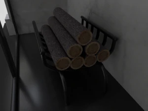 living room asset pack 3D Model
