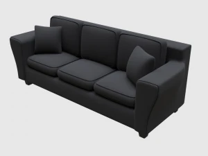 living room asset pack 3D Model
