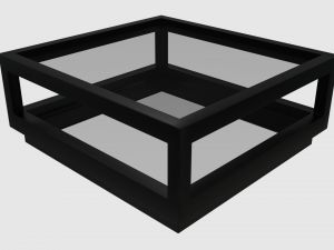 living room coffee table 3Dモデル