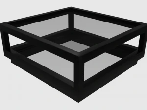 living room coffee table 3D Model