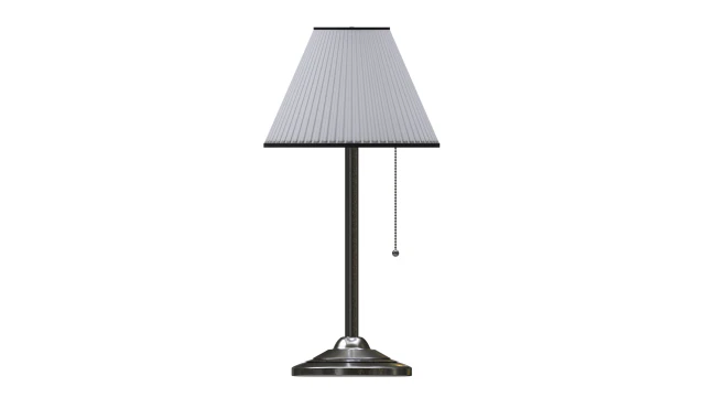 living room table lamp 3D Model .c4d .max .obj .3ds .fbx .stl .blend 