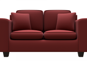 living room love seat sofa 3D Модель