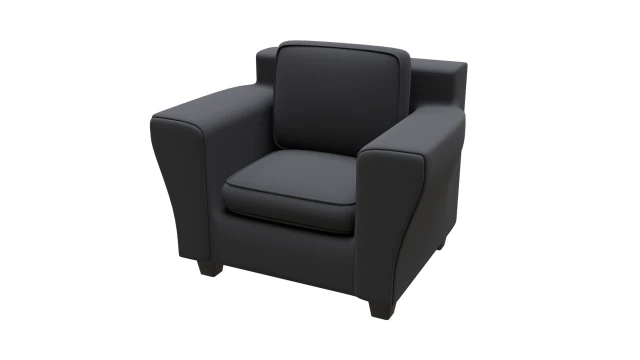 living room sofa chair 3D Model .c4d .max .obj .3ds .fbx .stl .blend 