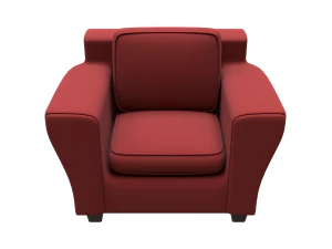 living room sofa chair 3D Model