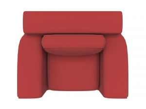 living room sofa chair 3D Модель