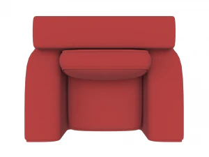 living room sofa chair 3D Model