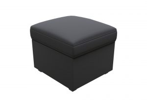 living room sofa ottoman 3D Model